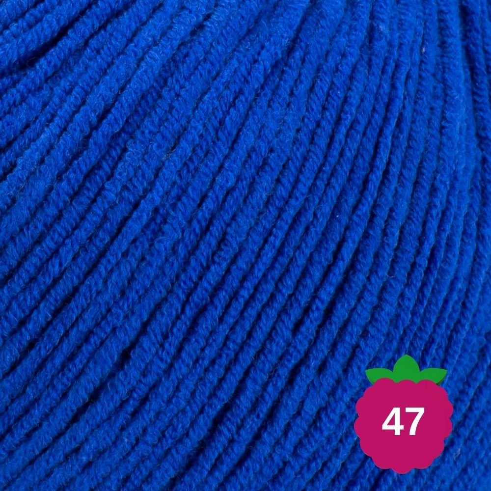 Bright blue