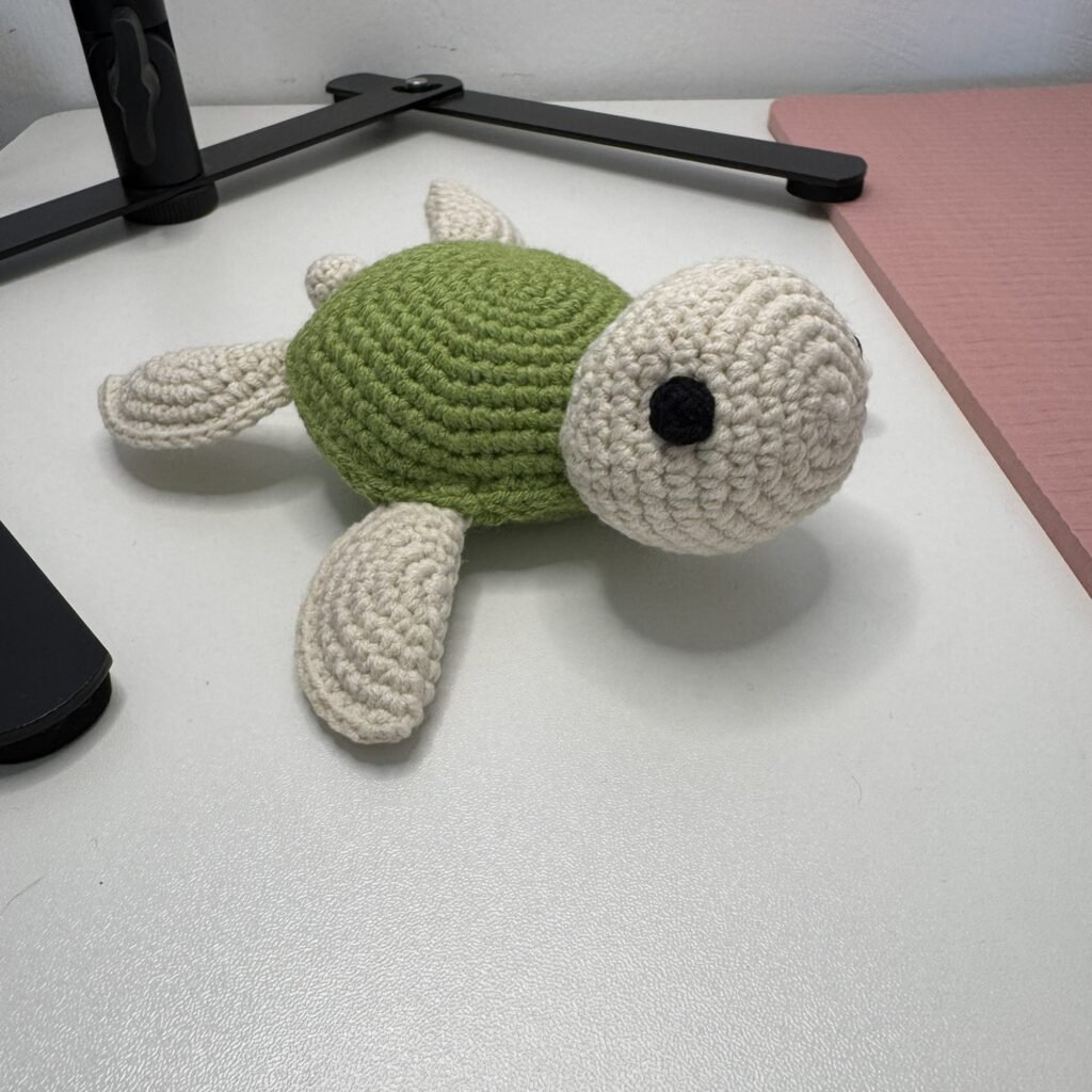 Cotton Turtle — Crocheted Toy
