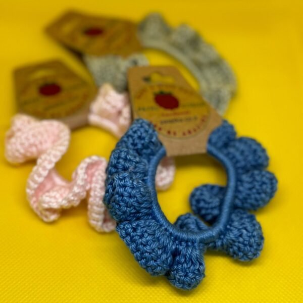 Crocheted Hair Scrunchie