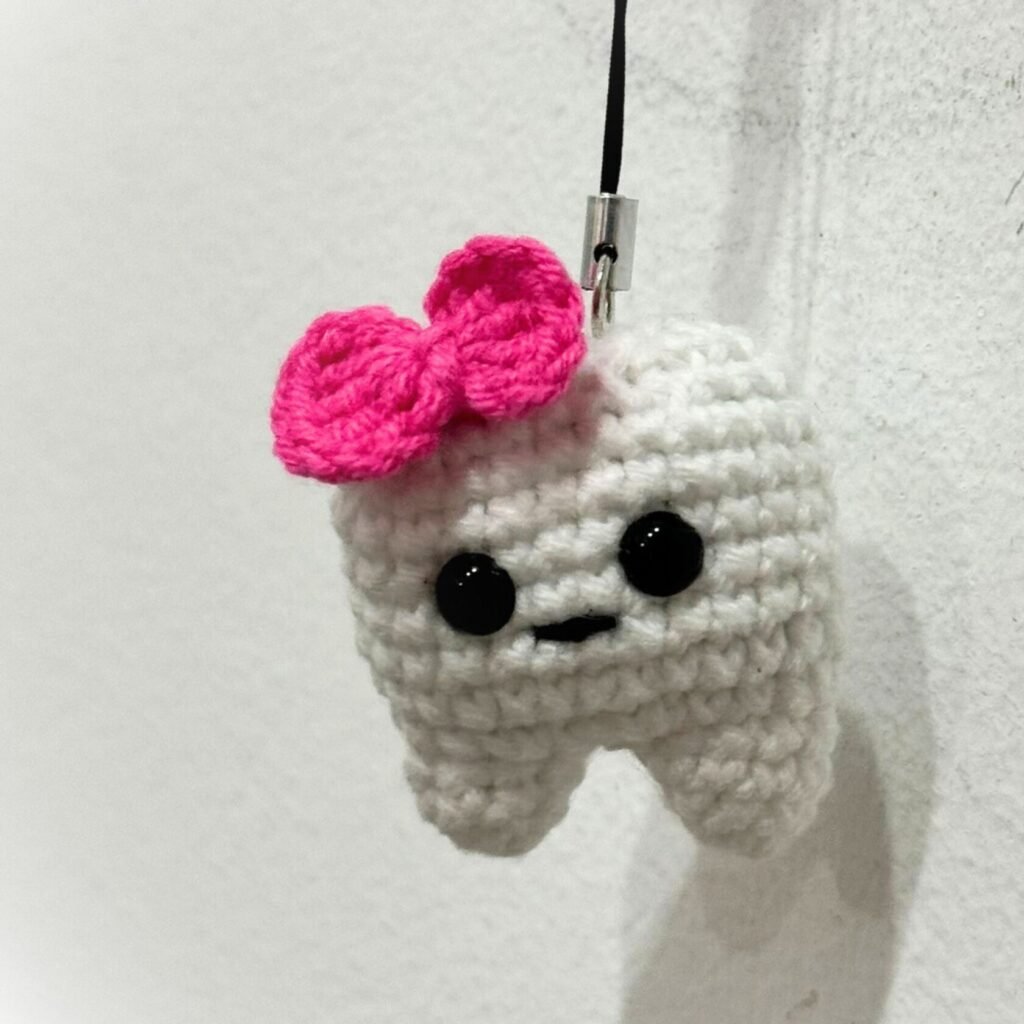 Tooth — Keychain or Bag Charm