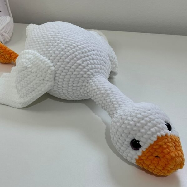 Knitted Toy — Huggable Goose