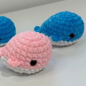 Plush Whale — Knitted Toy
