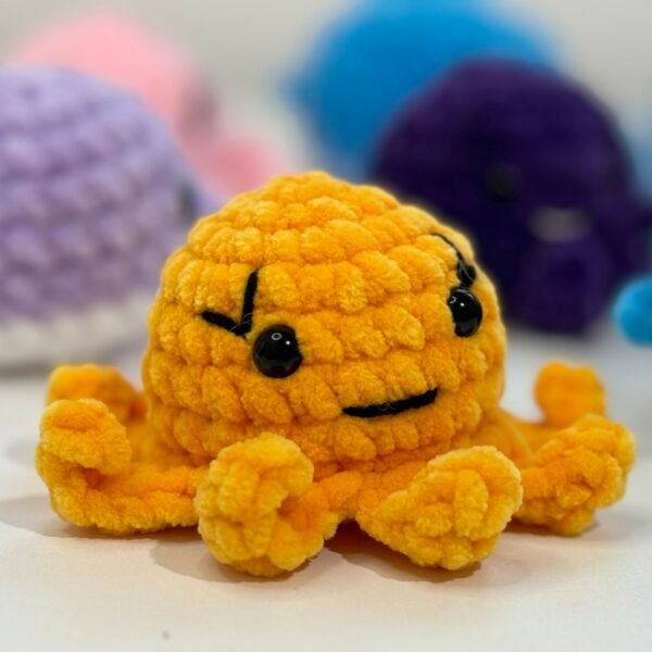 Octopus — Plush Knitted Toy