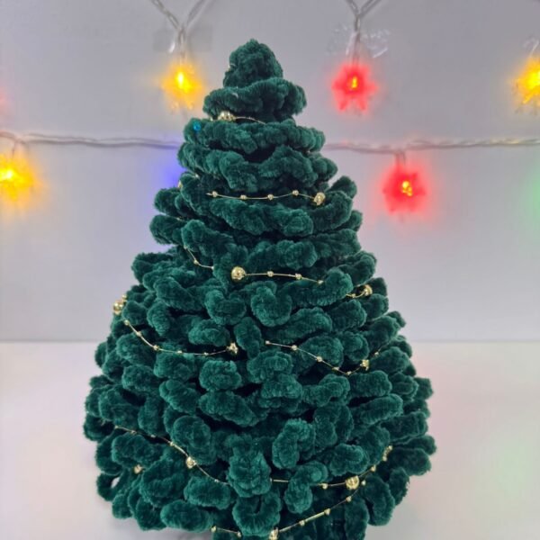 «Emerald» tree with sequins